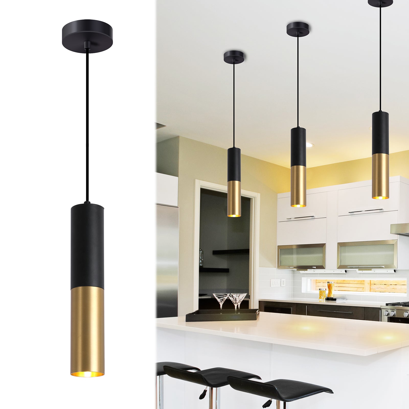 Luxe Gold LED Bulb — Set of 3