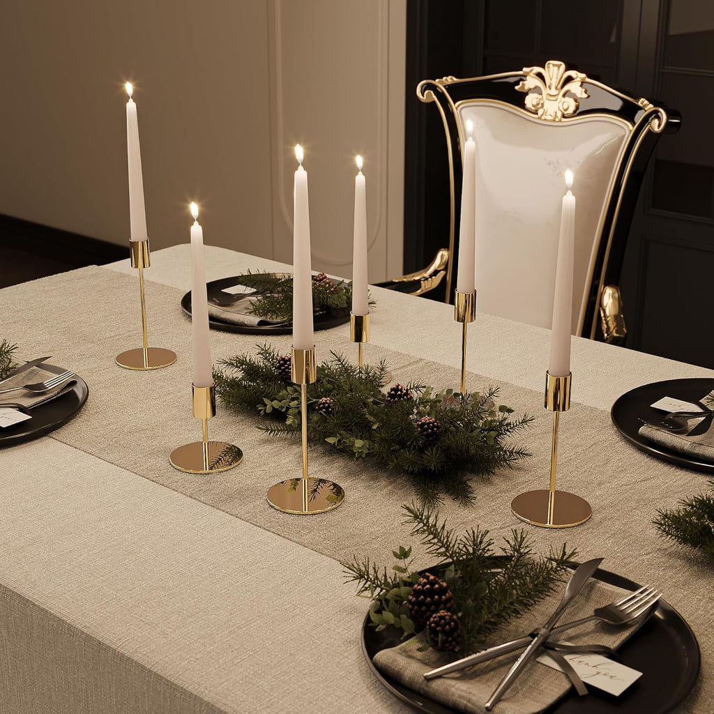 Luxe Black Candle — Set of 6 - View 2