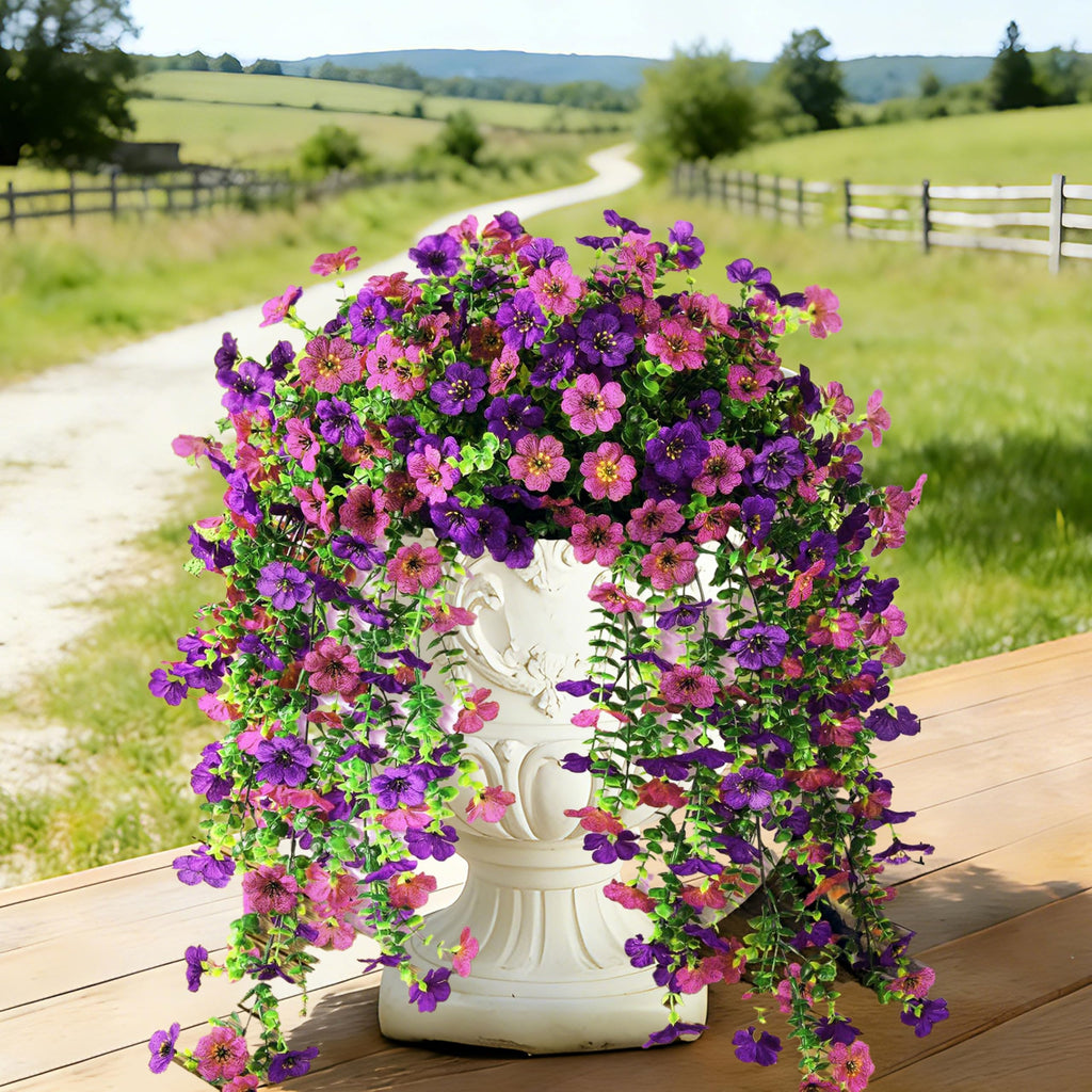 Purple Artificial Plant