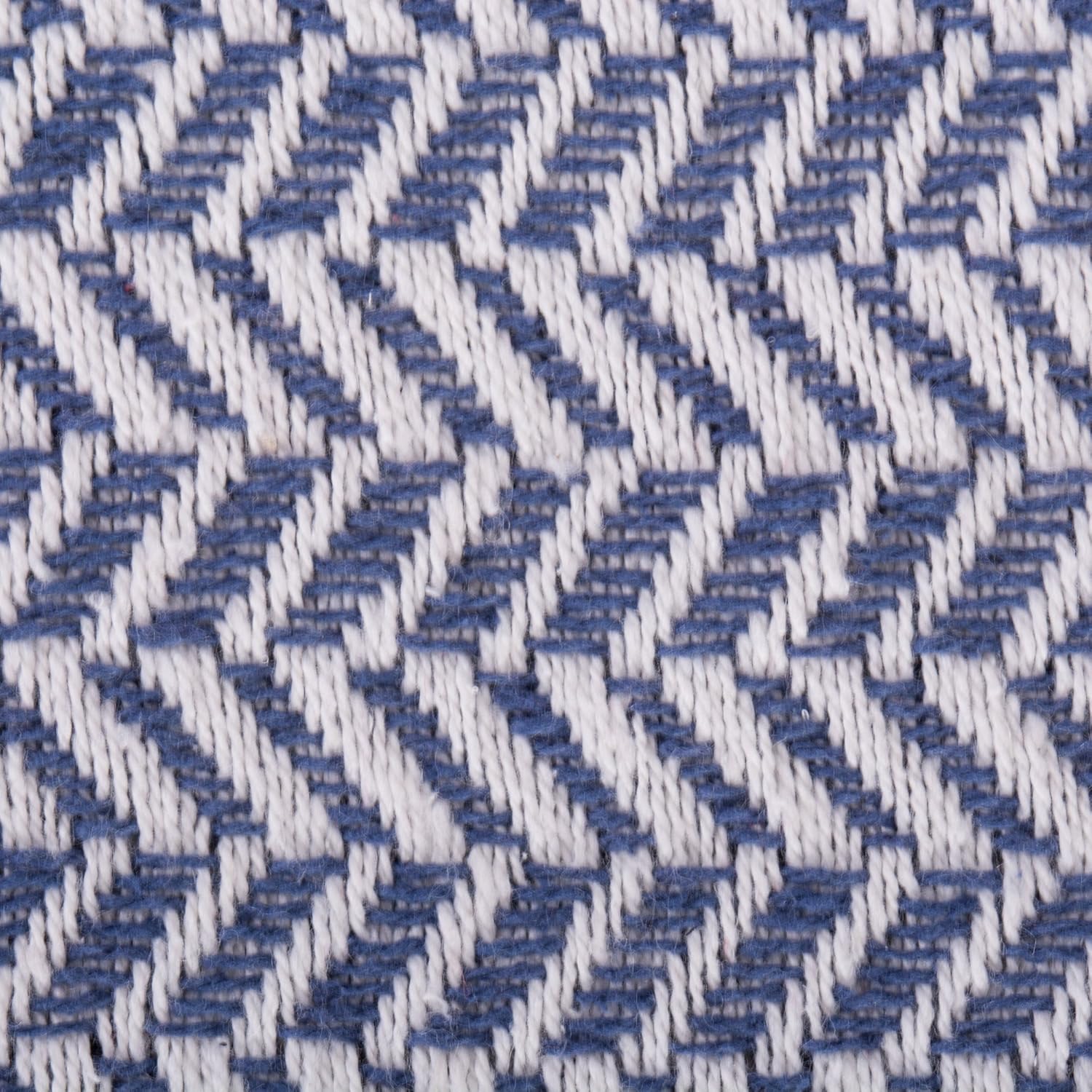 Farmhouse Blue Throw Pillow — 60" - View 2