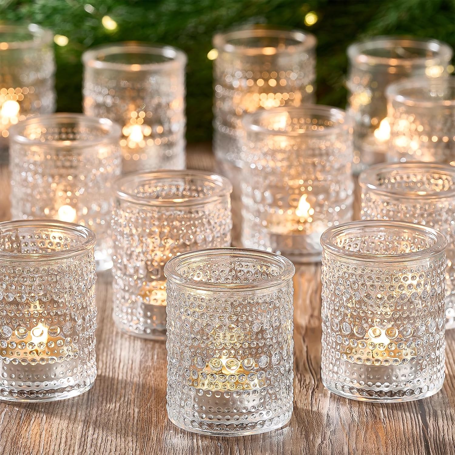 Vintage Green Candle — Clear