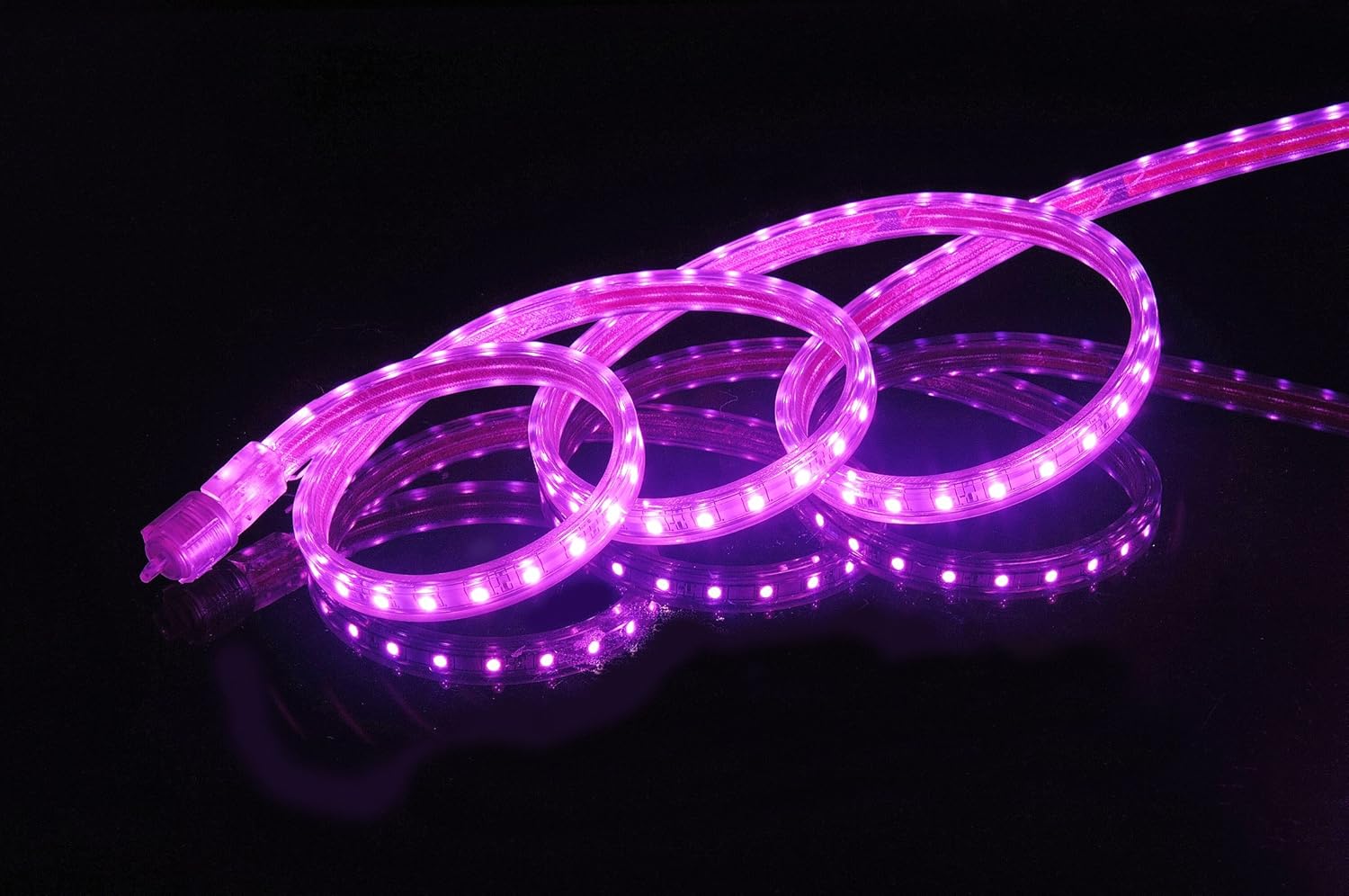 Color Changing Blue LED Strip Light — Pink.