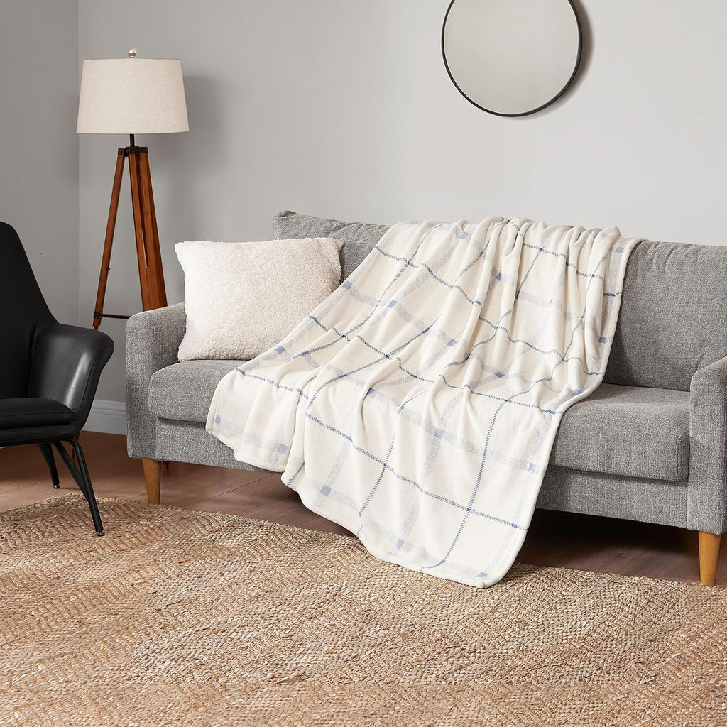 Beige Throw Pillow — 50" - View 4