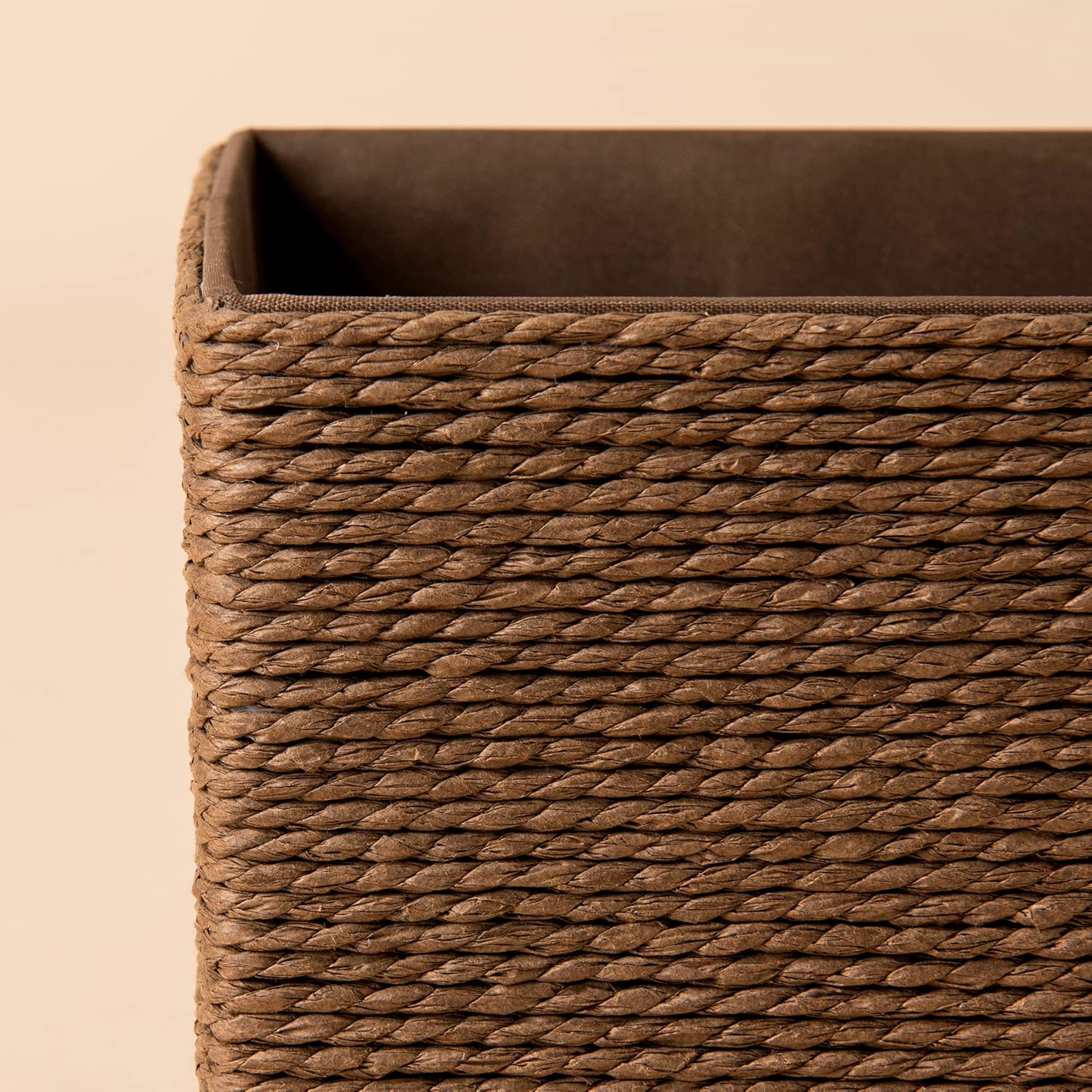 Boho Beige Storage Basket — Set of 4 - View 6