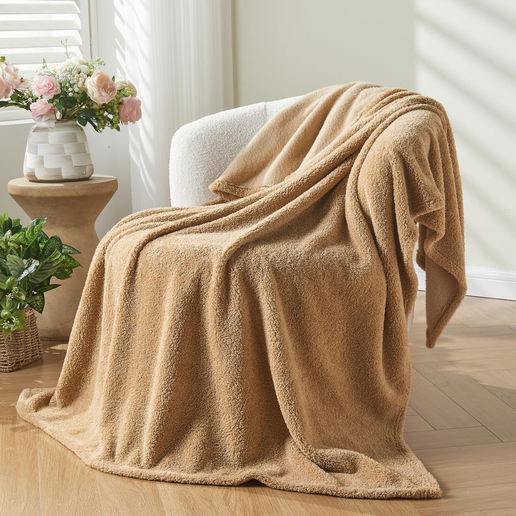 Beige Throw Pillow — 50"