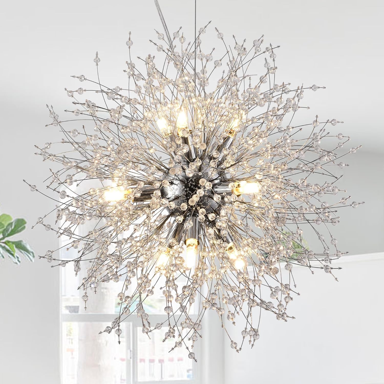 Luxe Gold Chandelier — 24-Light — D19.68” 9-Light