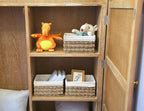Rectangular Boho Beige Storage Basket — Set of 3 - View 7