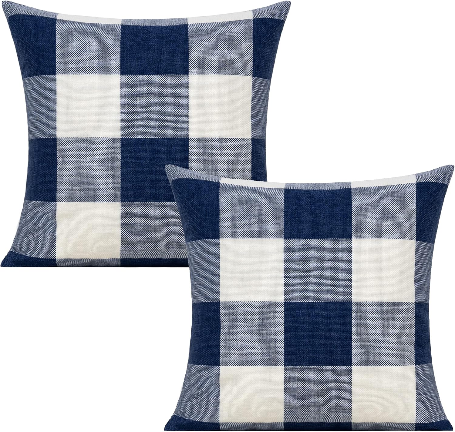 Boho Beige Throw Pillow Cover — 18" — 16" x 16" (Pack of 2)