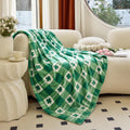 Velvet Luxe Blue Throw Pillow — 60" — 50 in x 60 in