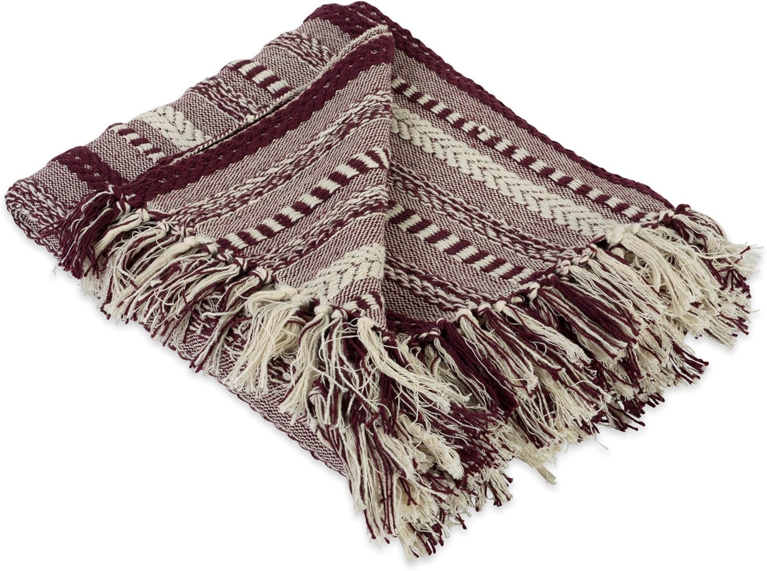 Beige Throw Pillow — 60" — Blackberry