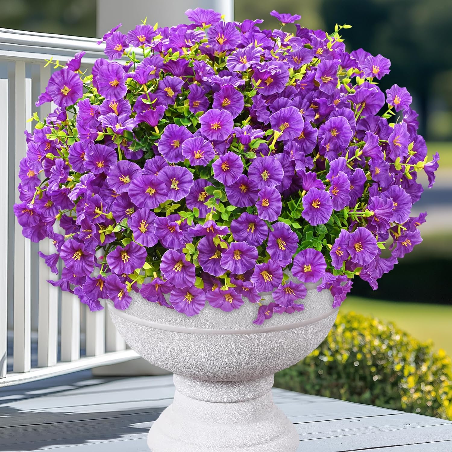 Pink Artificial Flowers — Purple