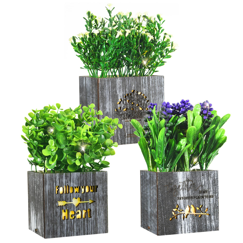 Purple Artificial Plant