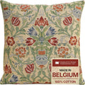 Boho Beige Throw Pillow Cover — 16x16 — Single-stem