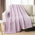 Beige Throw Pillow — 50x60 - View 3