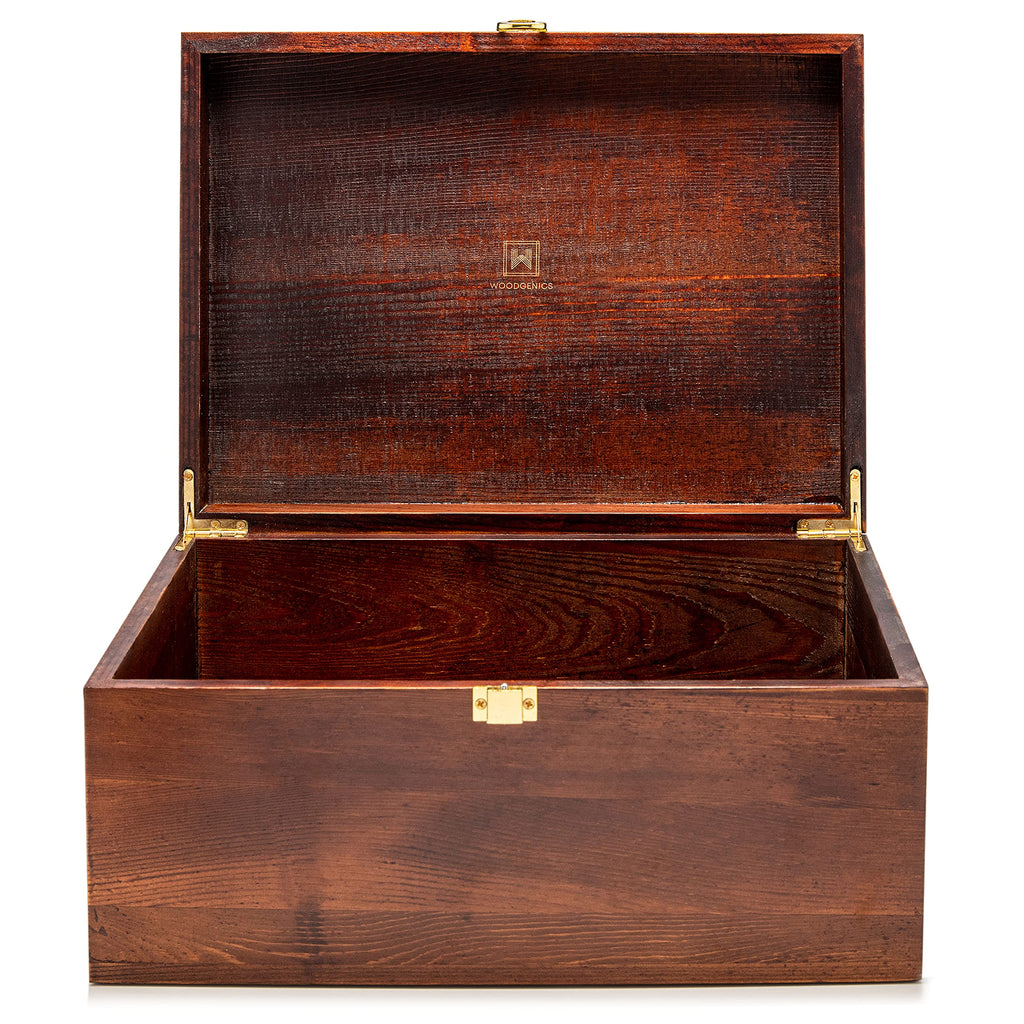 Wood Storage Basket