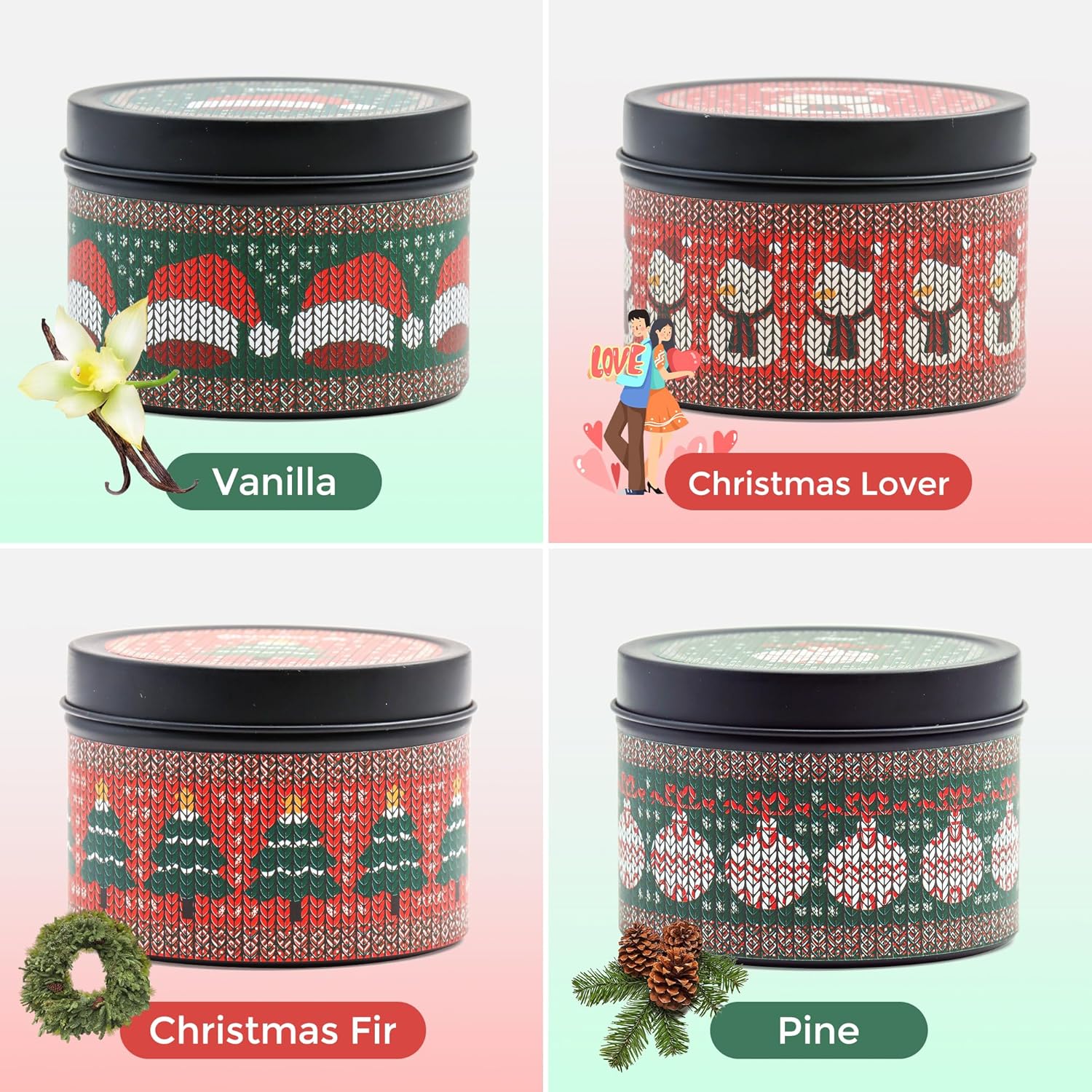 Soy Wax Wax Scented Candle - View 5