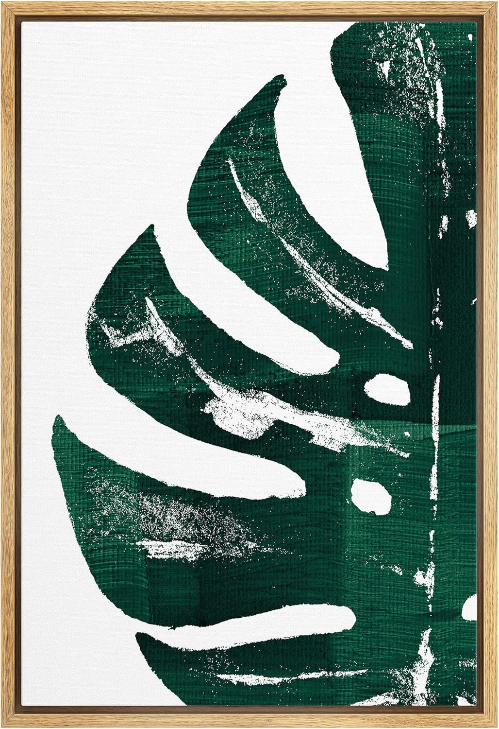 Framed Boho Grey Wall Art — 16" — 24"L x 16"W