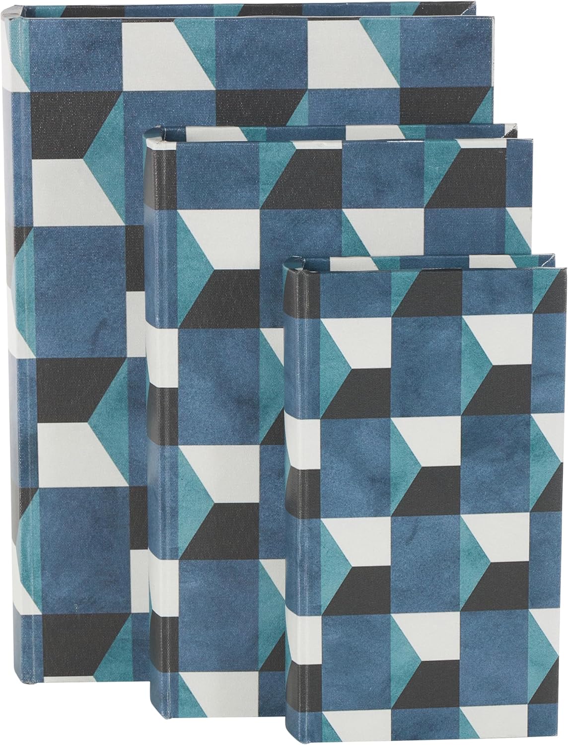 Luxe Black Home Decor — 13" — Blue
