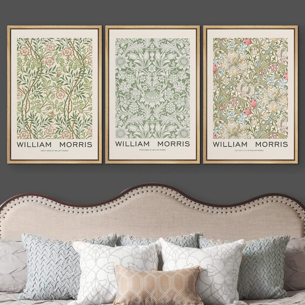 Framed Farmhouse Green Wall Art — 16" - View 3