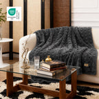 Beige Throw Pillow — 50" - View 4