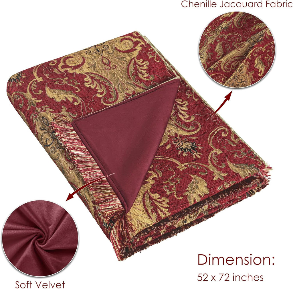 Velvet Luxe Beige Throw Pillow - View 5