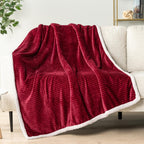 Beige Throw Pillow — 60x80 - View 2
