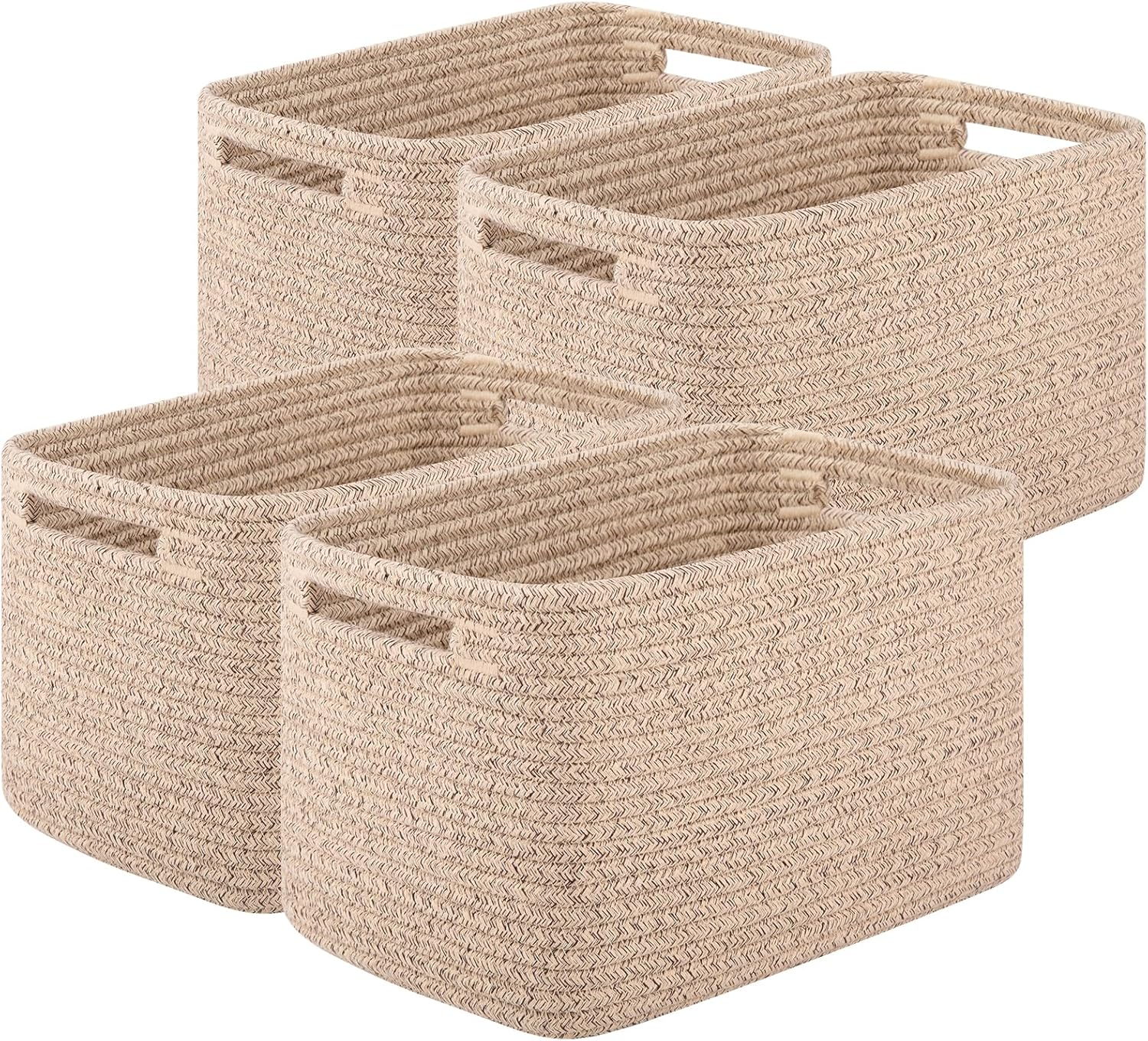 Boho Beige Vase — 12.7" — Brown