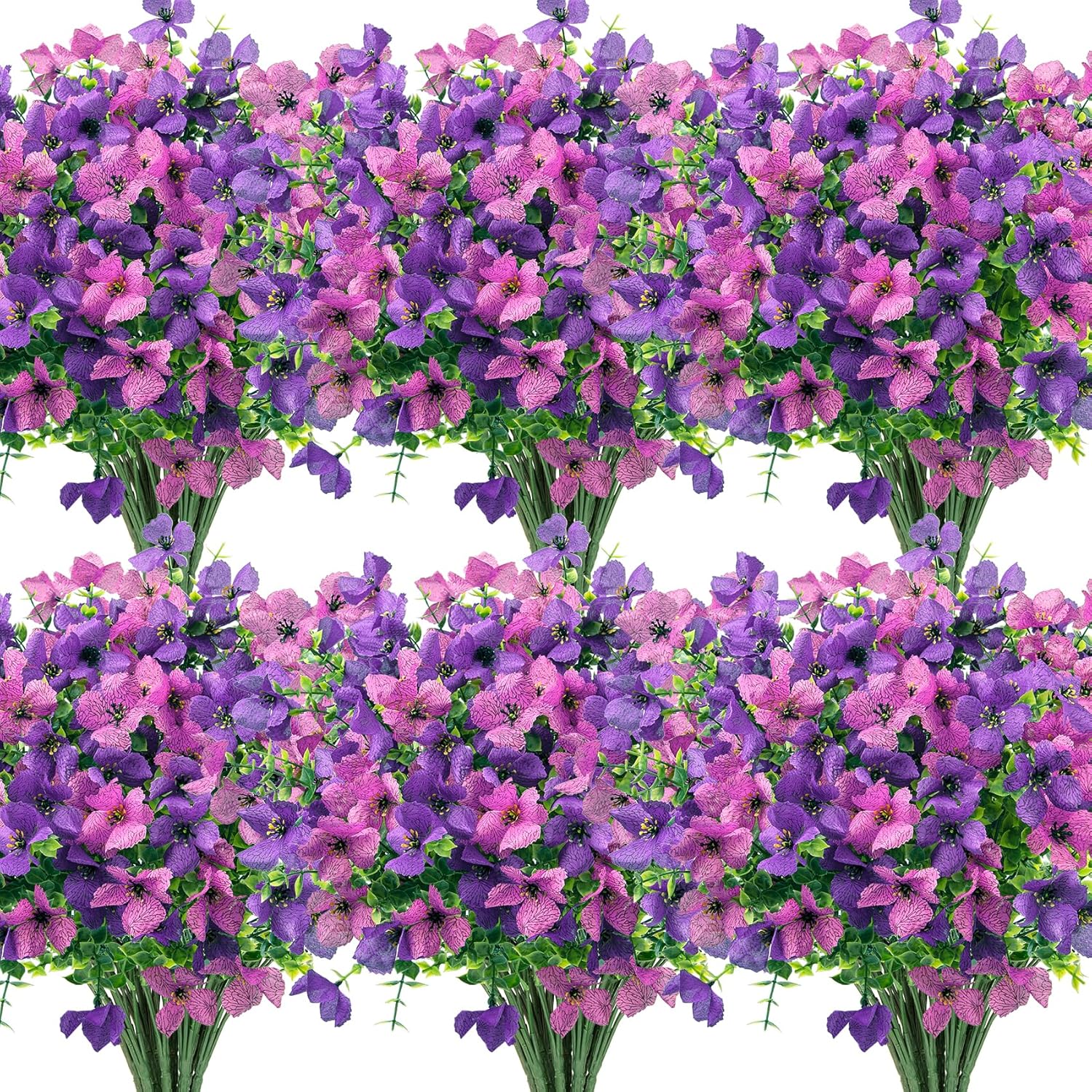 Blue Artificial Flowers — 16