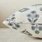 Boho Blue Pillow Cover — 18" - View 3