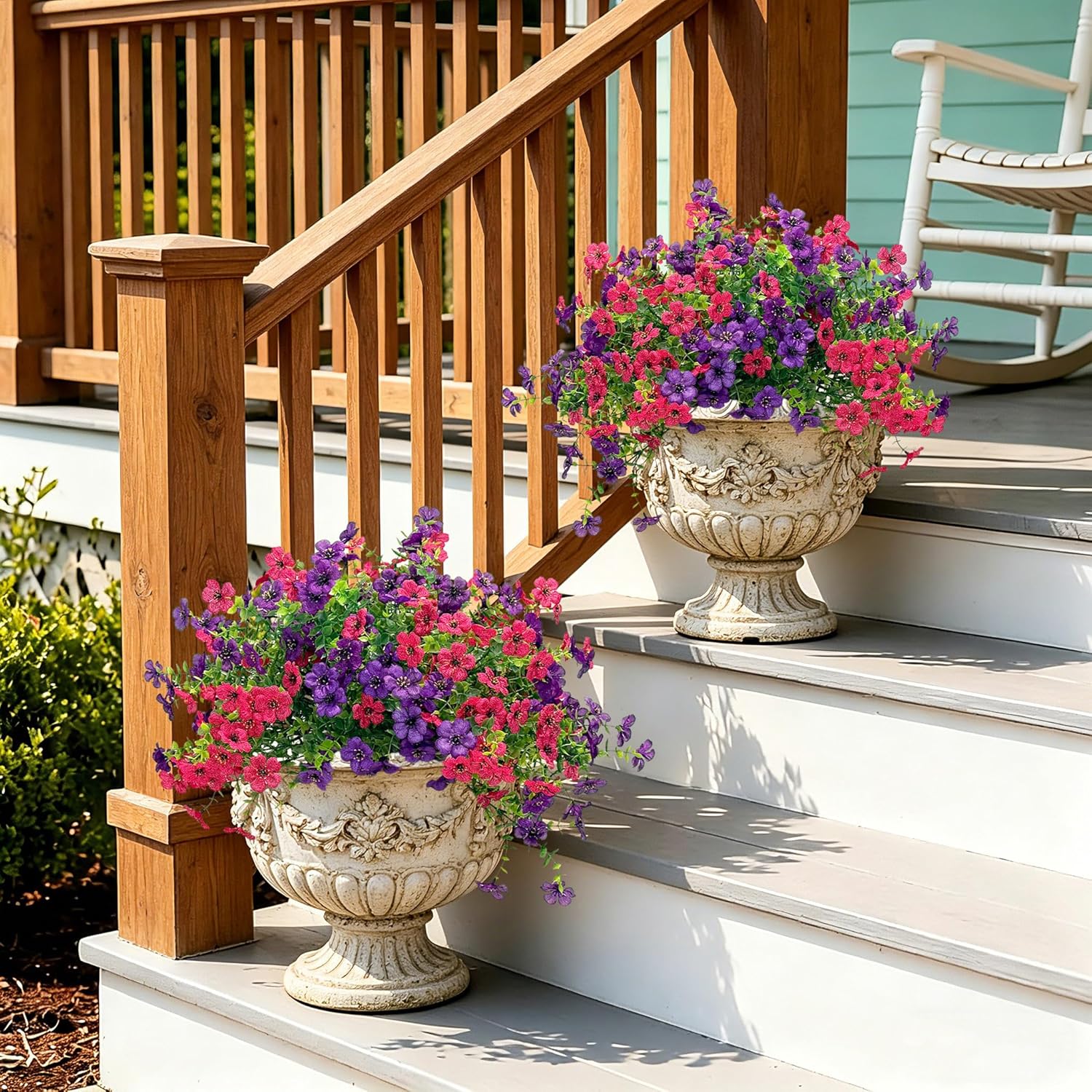 Purple Artificial Plant — Mix Color