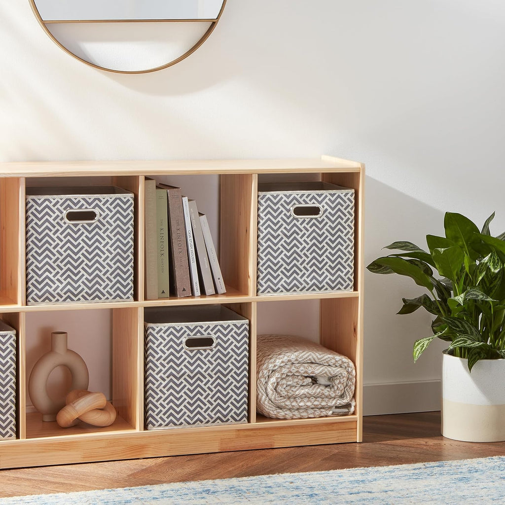 Beige Storage Bin — 10.5" - View 6