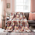 Boho Fabric Throw Pillow — 63" — 63" x 90"