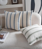 Boho Beige Throw Pillow Cover — 18" - View 5