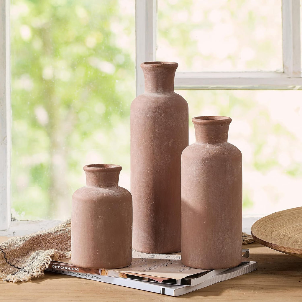 Farmhouse Orange Vase Set — 5" - View 2