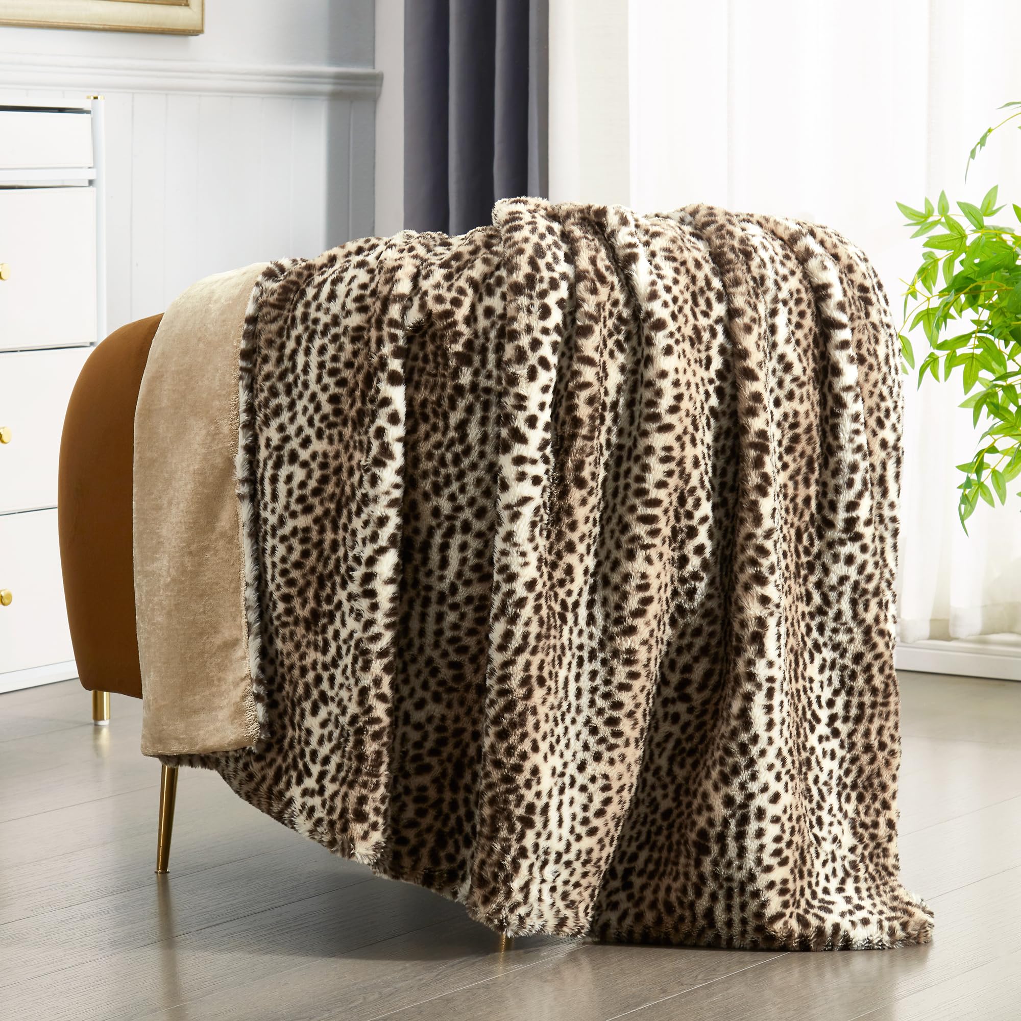 Beige Throw Pillow — 50"