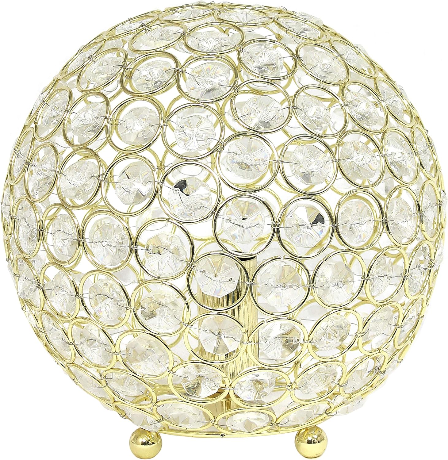 Luxe Gold Desk Lamp — 8" — Gold