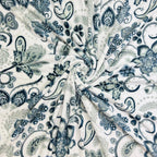 Luxe Blue Throw Pillow — 70" - View 3