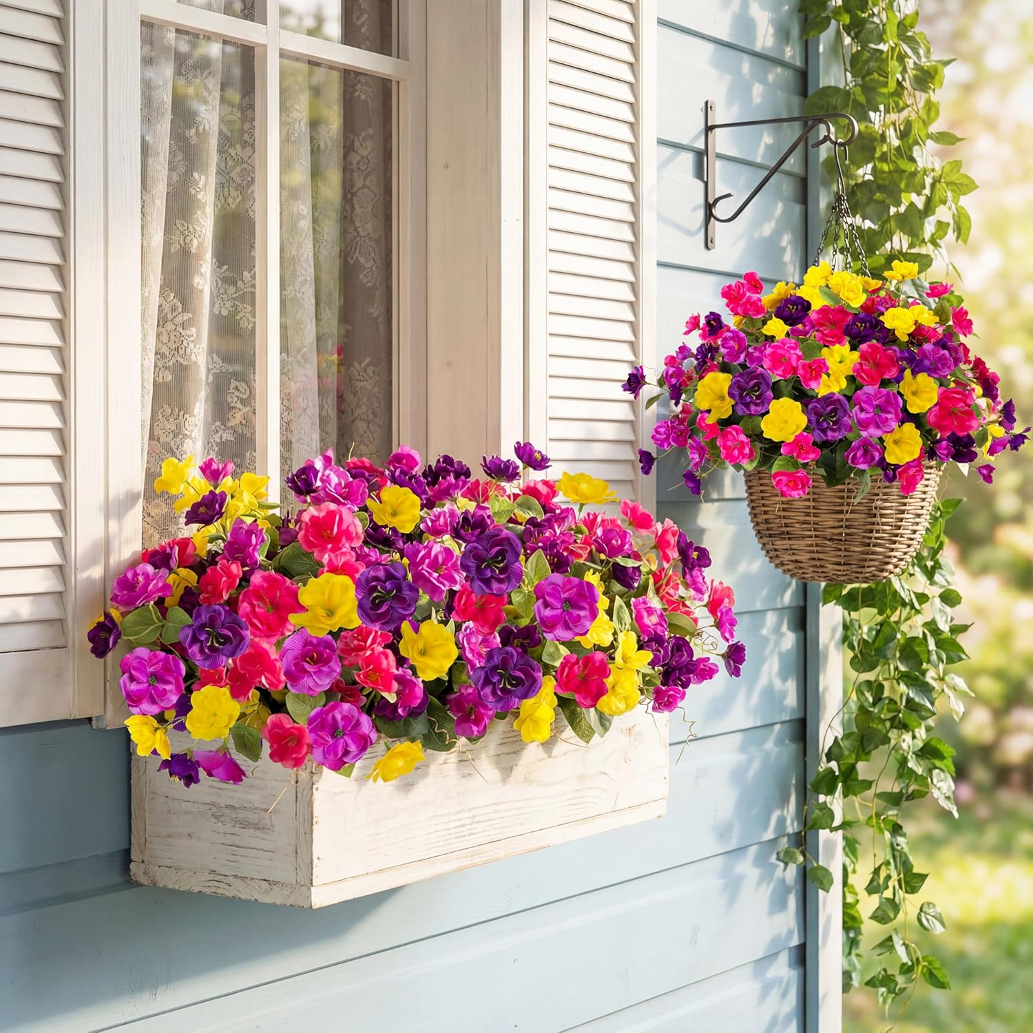 Pink Artificial Flowers - View 2