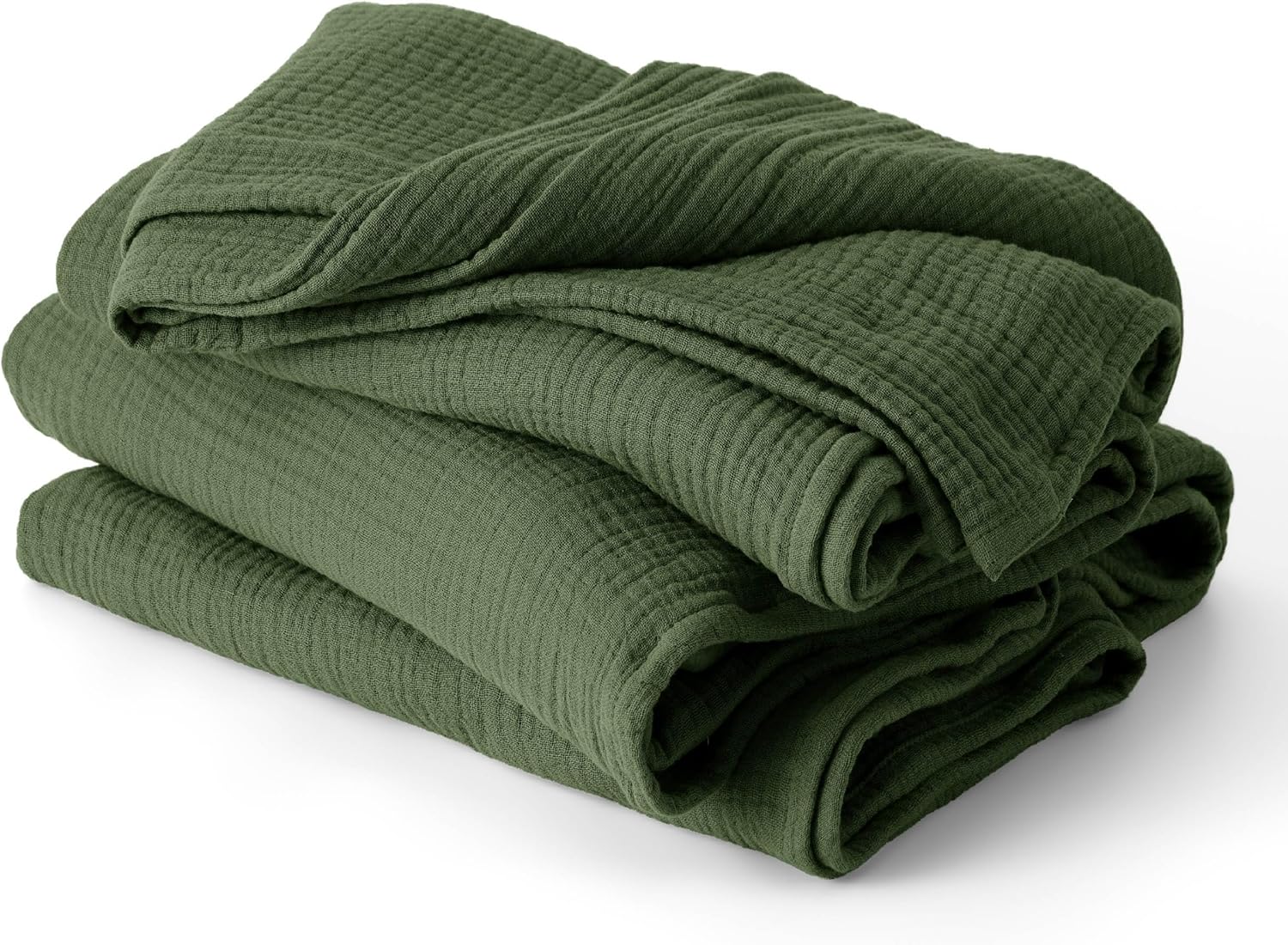 Linen Boho Beige Throw Pillow — 50" — 04 - Olive Green