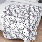 Black Throw Pillow — 60" - View 5