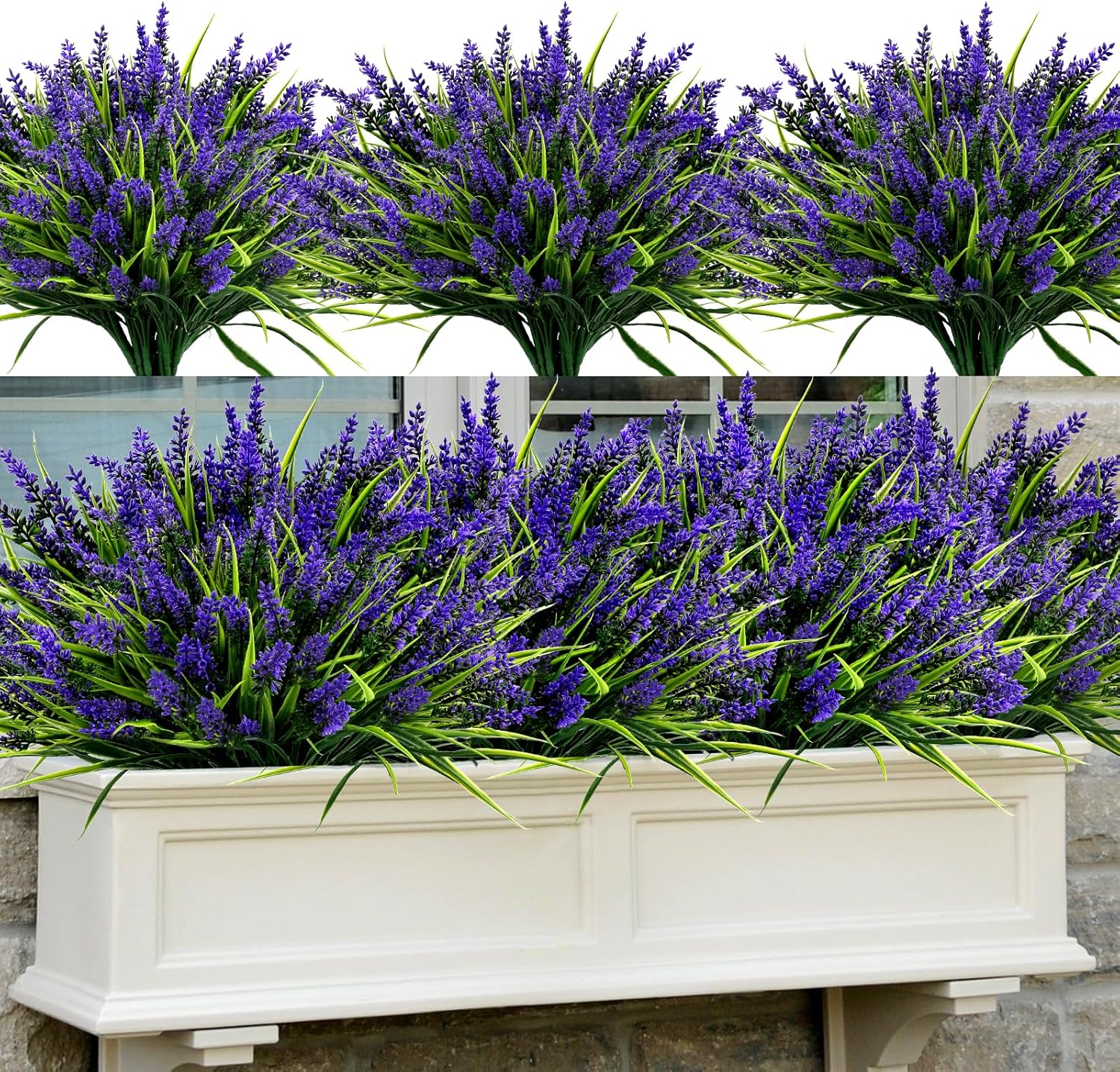 Orange Artificial Plant — Purple