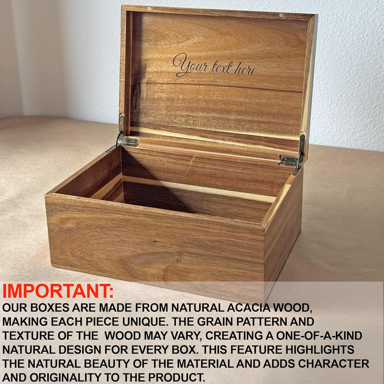 Personalized Farmhouse Wood Home Decor — 11x8 - View 9