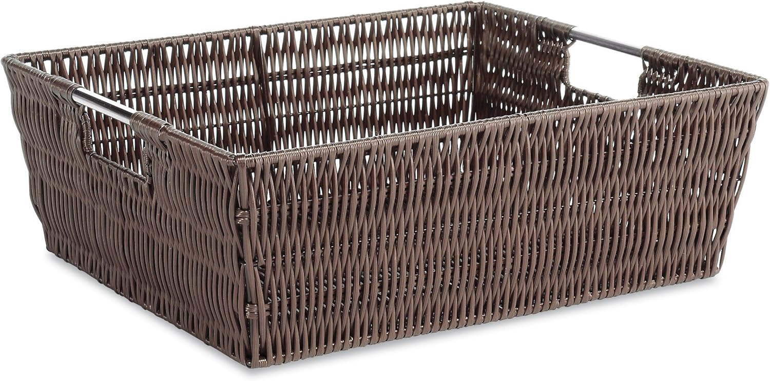 Black Basket — 13" — Brown