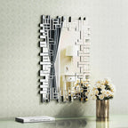Silver Mirror — 40" — Silver-a