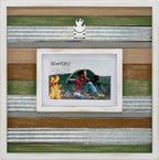 Black Candle — 4" — Brown, Green, White