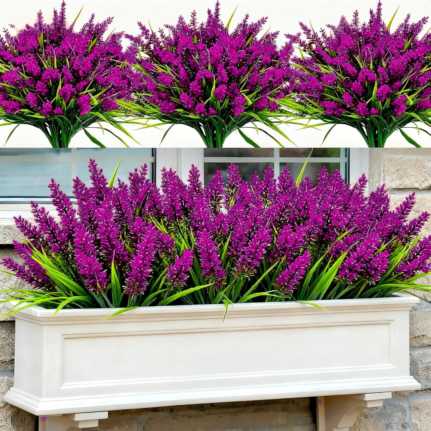 Orange Artificial Plant — Fuchsia