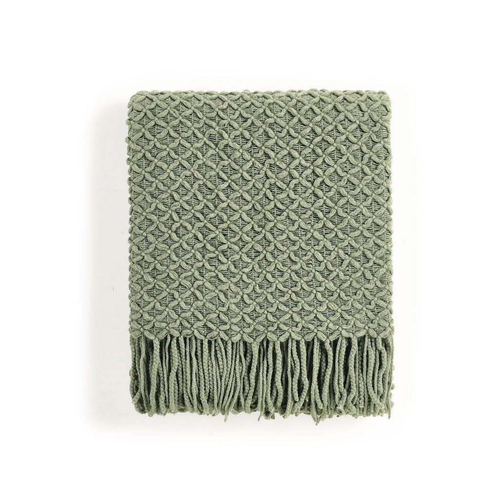 Boho Beige Throw Pillow — 50"