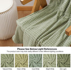 Beige Throw Pillow — 50" - View 5