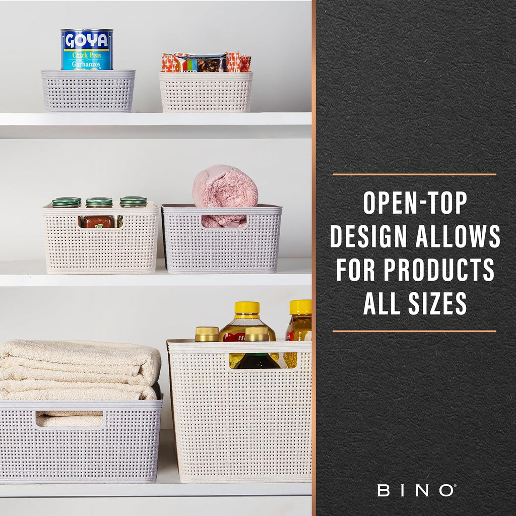Boho Beige Storage Basket - View 5