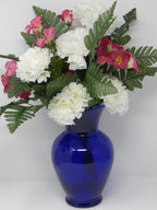 Blue Flower Vase — 4" - View 5